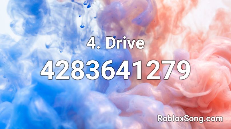 4. Drive Roblox ID