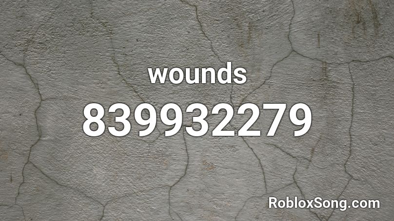 wounds Roblox ID