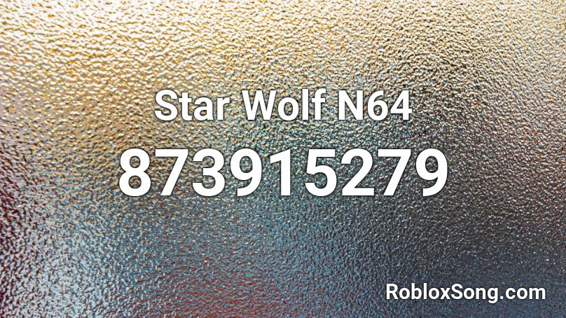 Star Wolf N64 Roblox ID