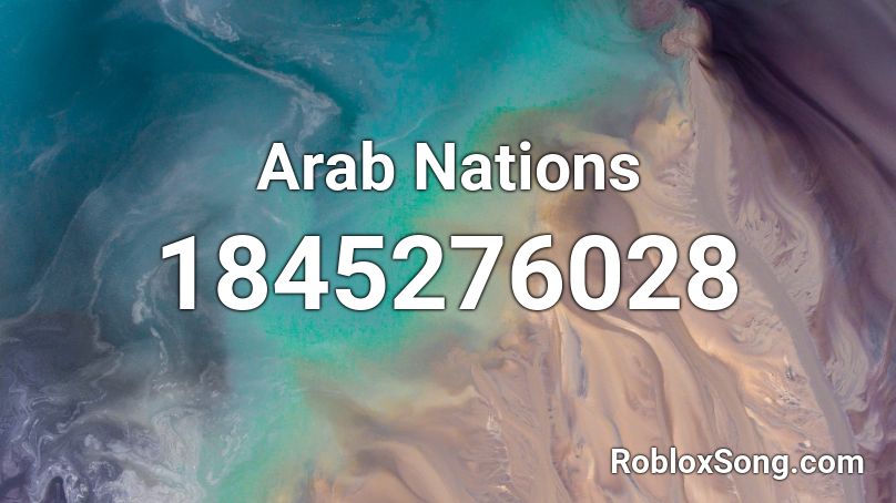 Arab Nations Roblox ID