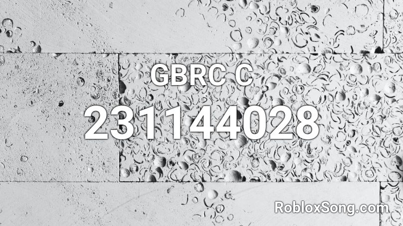 GBRC C Roblox ID