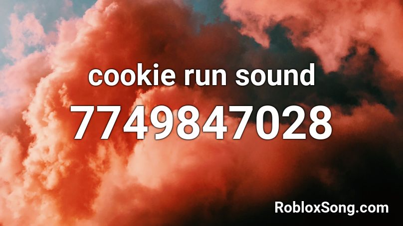 cookie run sound Roblox ID