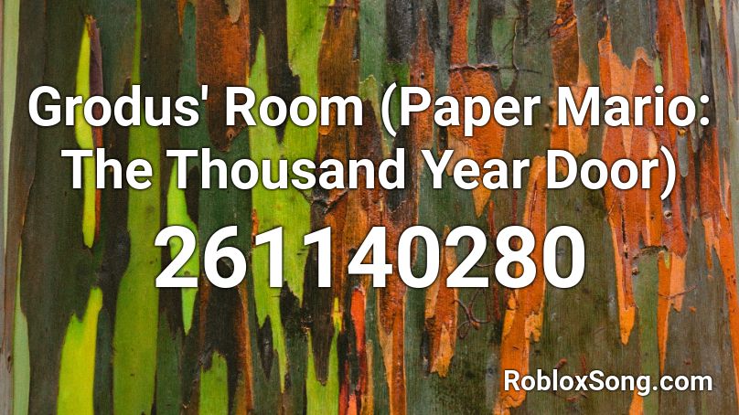 Grodus' Room (Paper Mario: The Thousand Year Door) Roblox ID