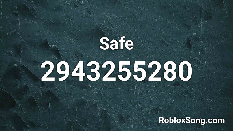 Safe Roblox ID