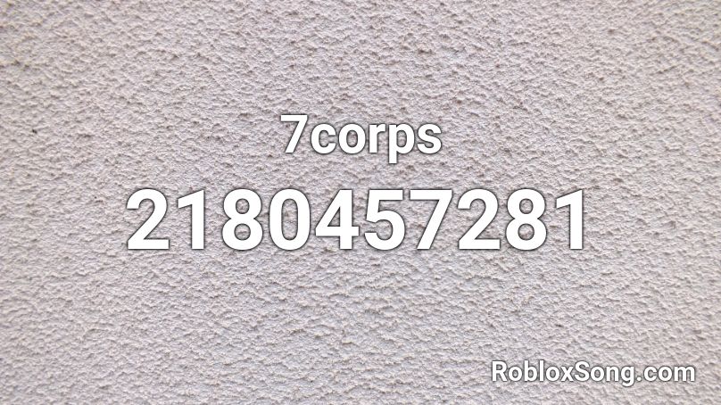 7corps Roblox ID