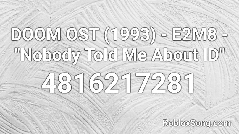DOOM OST (1993) - E2M8 - 
