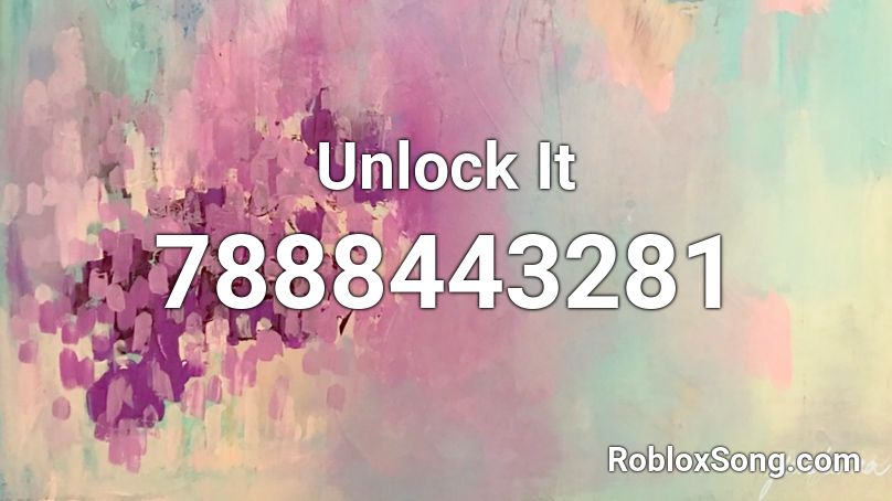 Unlock It Roblox ID