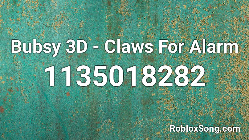 Bubsy 3D - Claws For Alarm Roblox ID