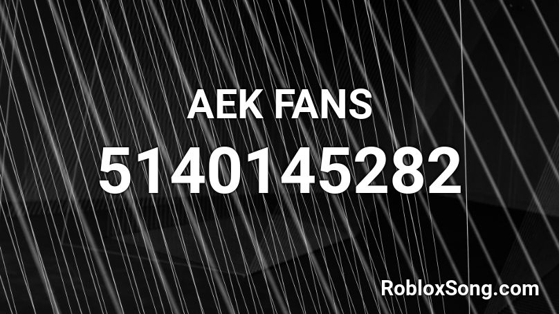 AEK FANS Roblox ID