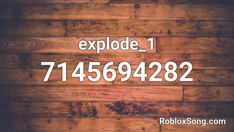 explode_1 Roblox ID