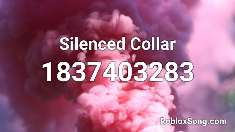 Silenced Collar Roblox ID
