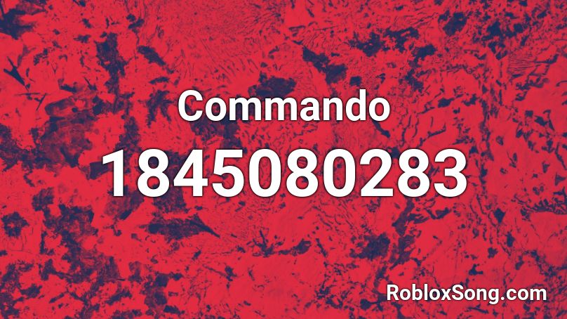 Commando Roblox ID