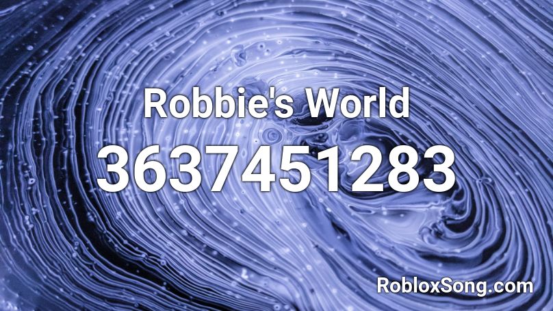 Robbie's World Roblox ID