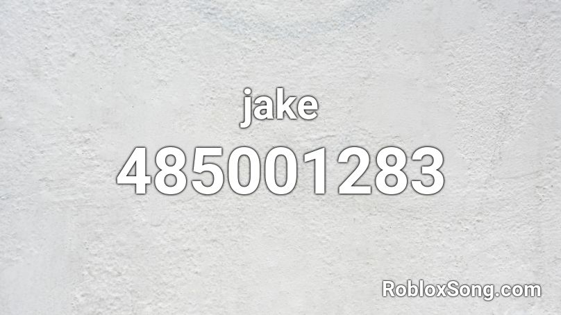 jake Roblox ID