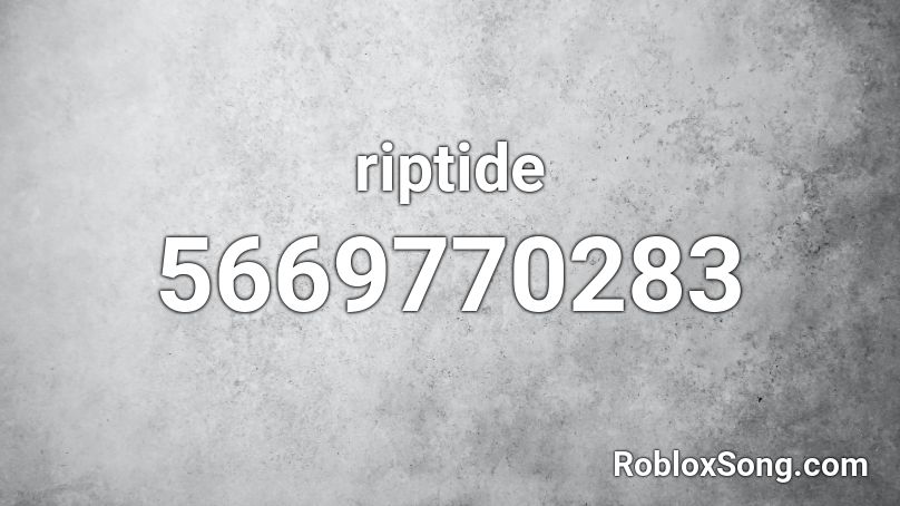 riptide Roblox ID