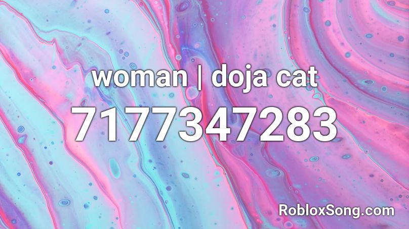 woman | doja cat Roblox ID