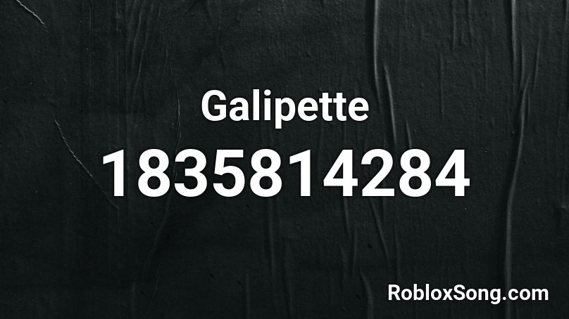 Galipette Roblox ID