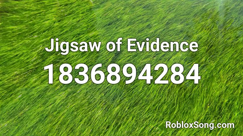 Jigsaw of Evidence Roblox ID