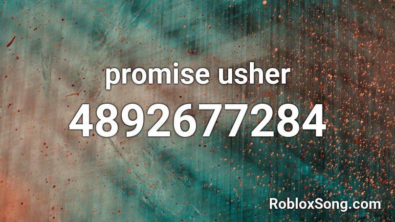 promise usher Roblox ID