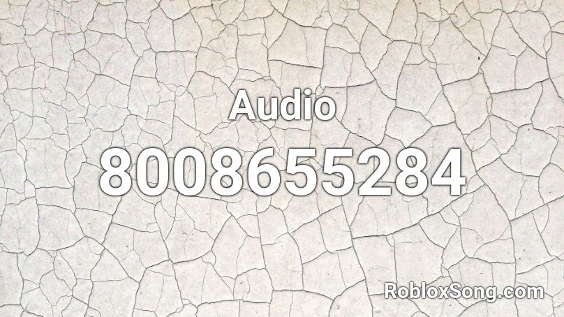 Audio Roblox ID