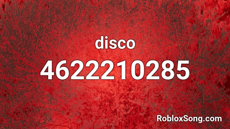 disco Roblox ID