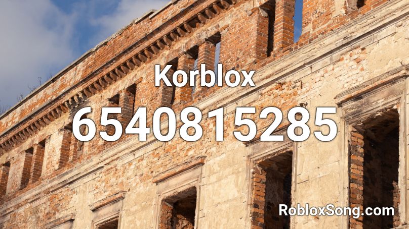 Korblox Roblox ID - Roblox music codes