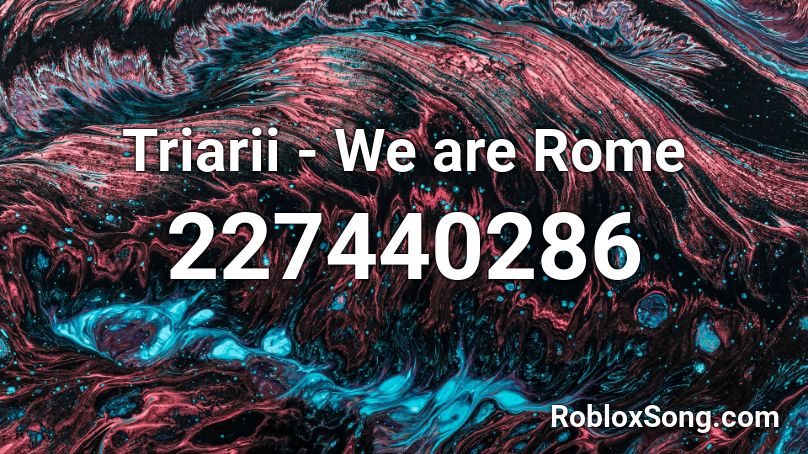 Triarii - We are Rome Roblox ID