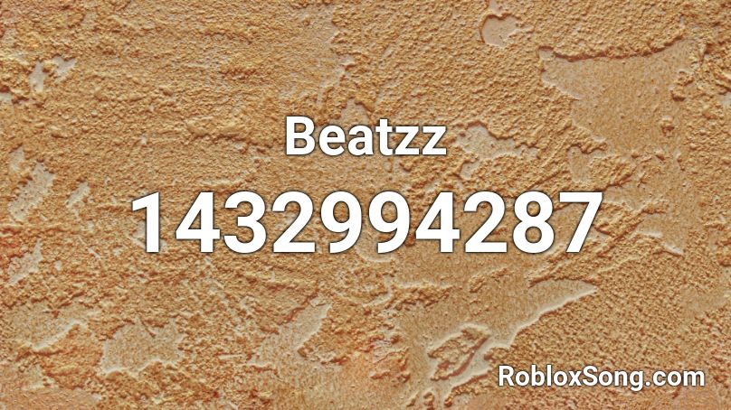 Beatzz Roblox ID