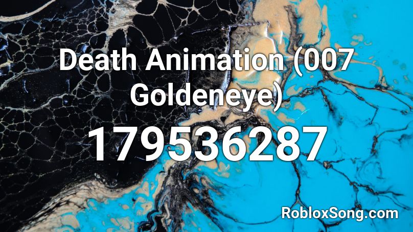 Death Animation (007 Goldeneye) Roblox ID