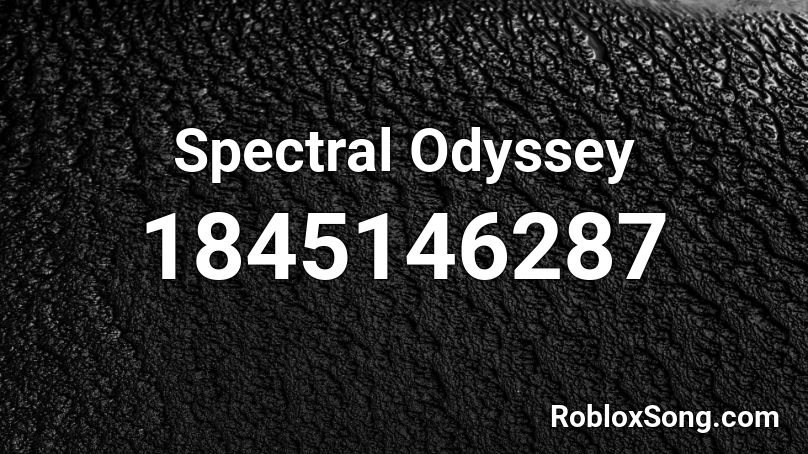 Spectral Odyssey Roblox ID