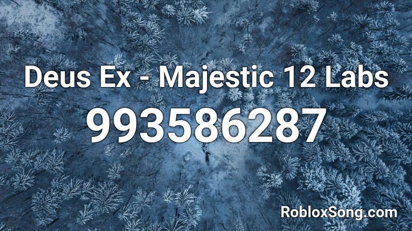 Deus Ex - Majestic 12 Labs Roblox ID