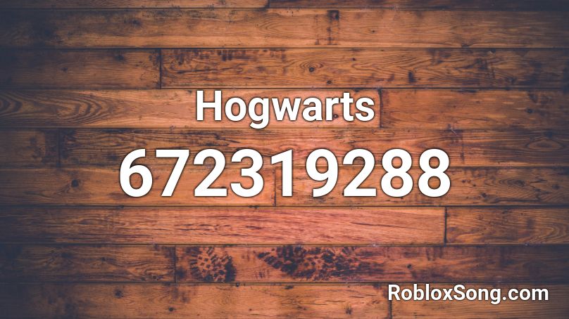 Hogwarts Roblox ID