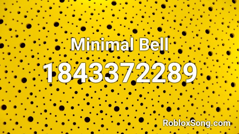 Minimal Bell Roblox ID