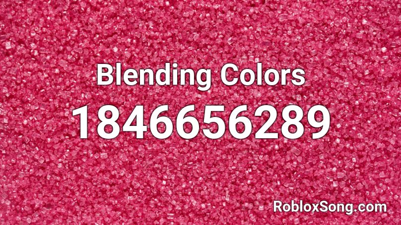 Blending Colors Roblox ID