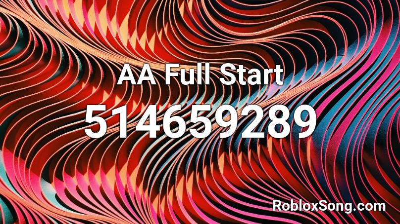 AA Full Start Roblox ID