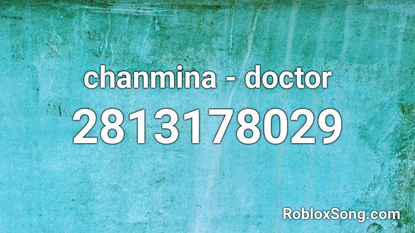 chanmina - doctor Roblox ID