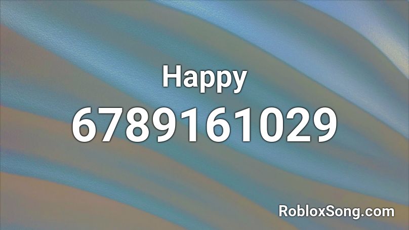 Happy Roblox ID