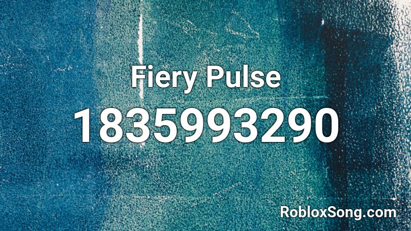 Fiery Pulse Roblox ID