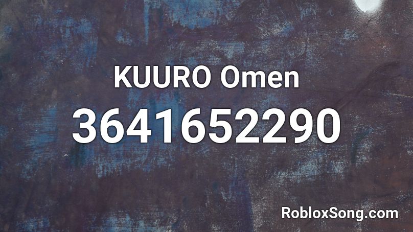 KUURO Omen Roblox ID