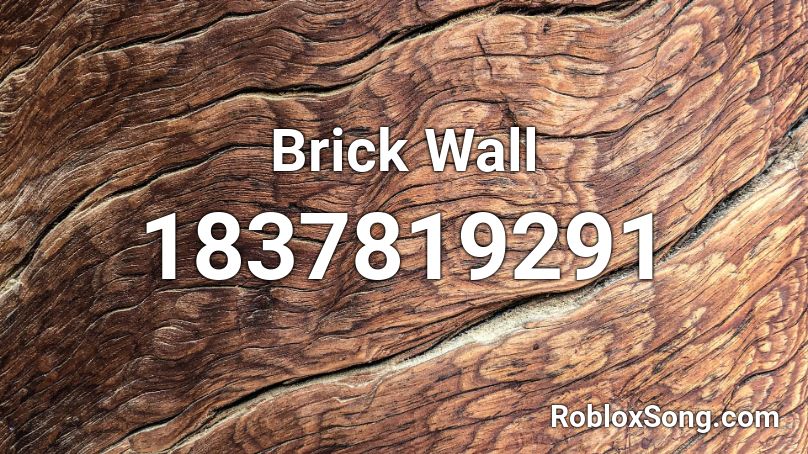 Brick Wall Roblox ID