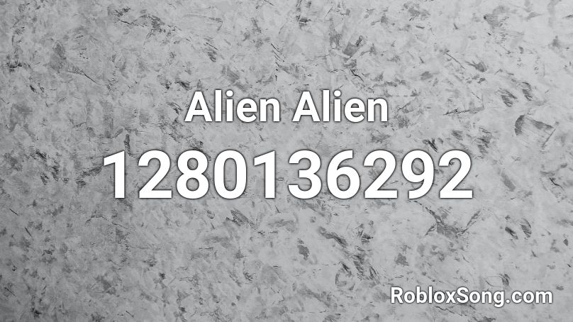  Alien Alien Roblox ID