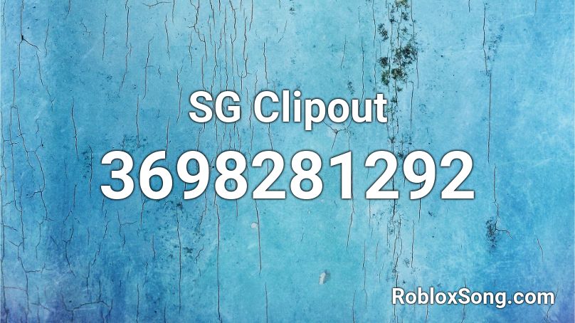 SG Clipout Roblox ID
