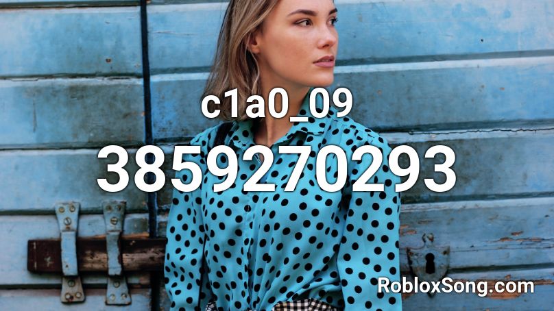 c1a0_09 Roblox ID