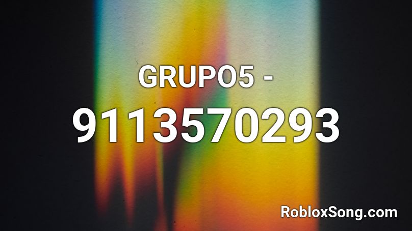 GRUPO5 - Roblox ID