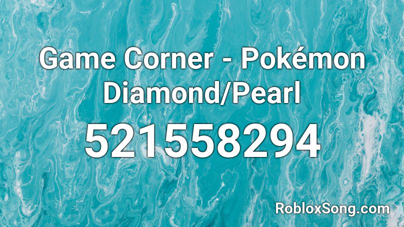 Game Corner - Pokémon Diamond/Pearl Roblox ID