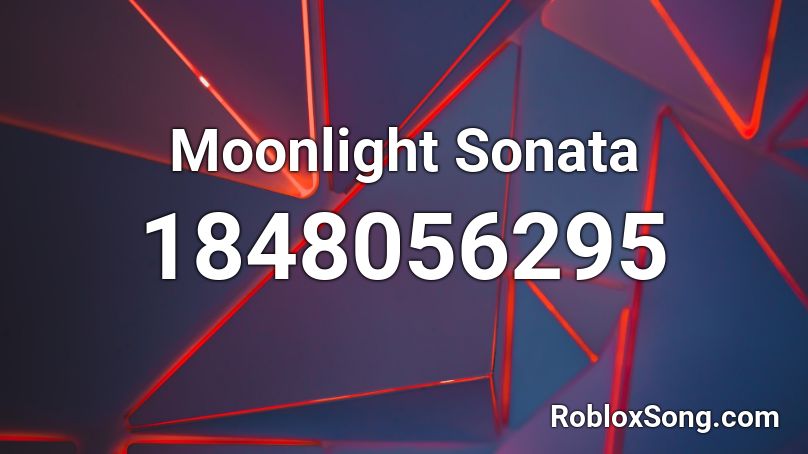 Moonlight Sonata Roblox ID