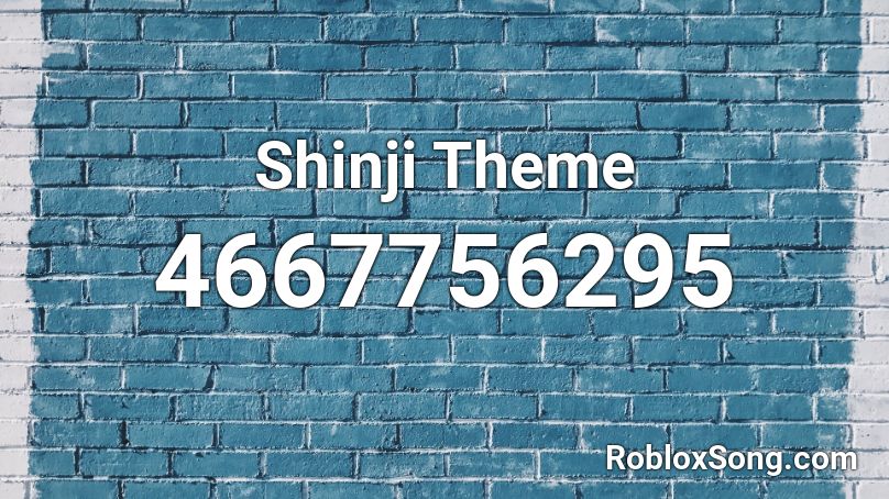 Shinji Theme Roblox ID