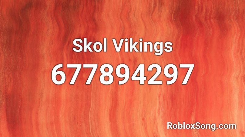 Skol Vikings Roblox ID