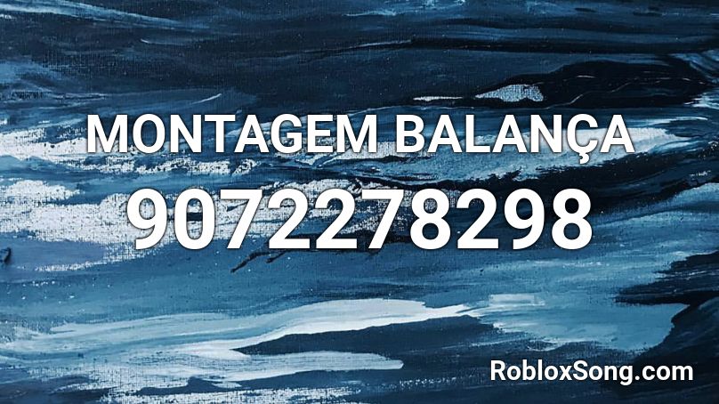 MONTAGEM BALANÇA  Roblox ID