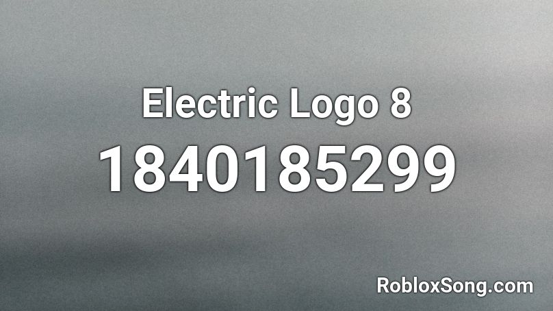 Electric Logo 8 Roblox ID